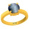 PTM Certified Natural 3.25 Ratti to 10.25 Ratti or 3.00 Carat to 9.35 Carat Cat's Eye (Lehsuniya) Astrological Gemstone Panchdhatu Gold Plated Ring for Men & Women