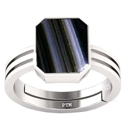 Ptm Natural Sulemani Hakik 3.25 Ratti to 10.25 Ratti or 3 Carat to 9.5 Carat Astrological Certified Gemstone Sterling Silver/bis Hallmark Ring for Men & Women