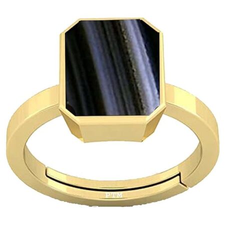 Ptm Natural Sulemani Hakik 3.25 Ratti to 10.25 Ratti or 3 Carat to 9.5 Carat Astrological Certified Gemstone Panchdhatu/5 Metals Gold Plated Ring for Men & Women