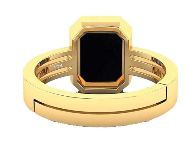 Ptm Natural Sulemani Hakik 3.25 Ratti to 10.25 Ratti or 3 Carat to 9.5 Carat Astrological Certified Gemstone Panchdhatu/5 Metals Gold Plated Ring for Men & Women
