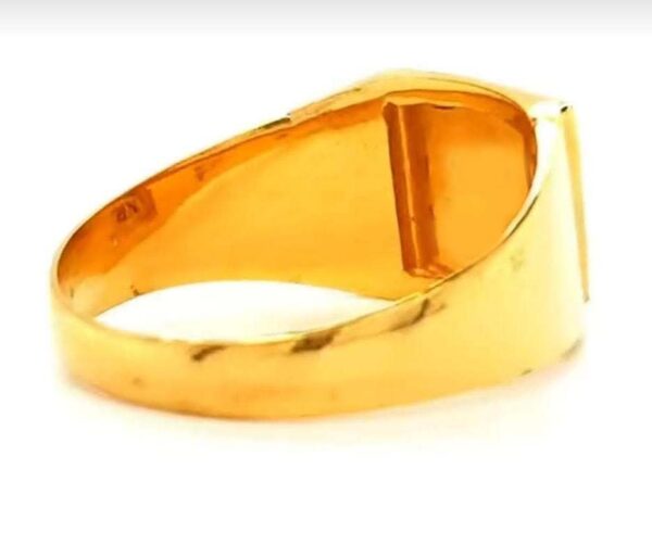 Natural Navaratna (9 Gemstone) for Men & Women Panchdhatu (5 Metal)  22K Gold Plated Ring