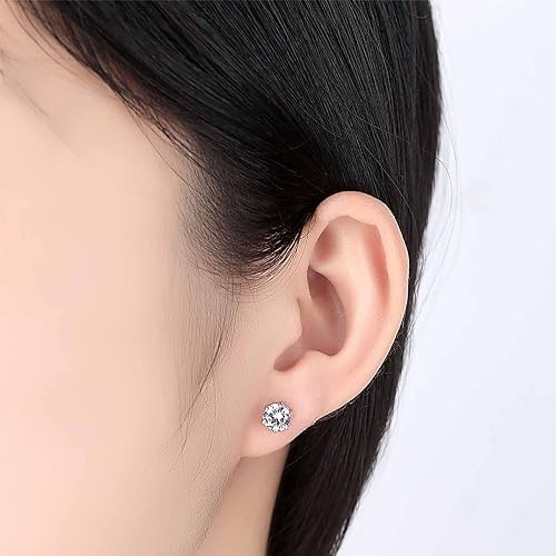 925 Sterling silver zircon earring, Birthstone jewelry, Zircon earring, Sterling silver, Handmade jewelry, high quality Earring for wedding anniversary,